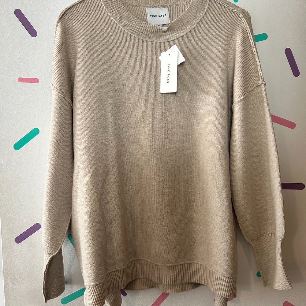 NWT Long Sleeve Knit Sweater